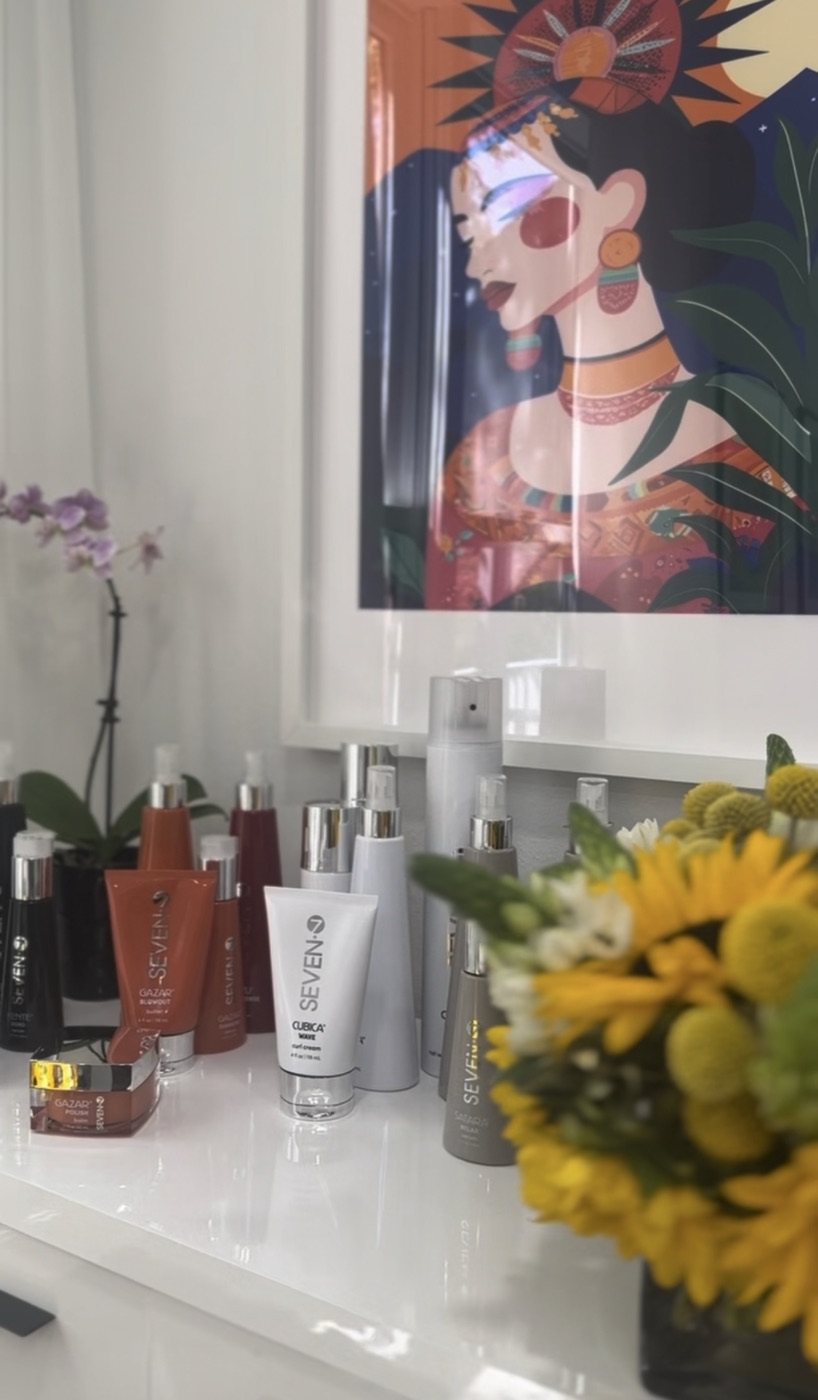 Products, art and sunflowers